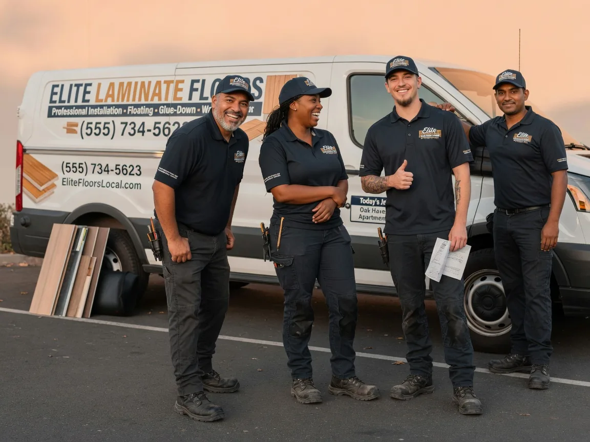Laminate flooring installation company in Bancroft, ID